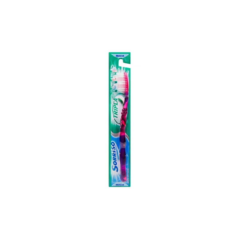 Escova Dental Tripla 123 Sorriso