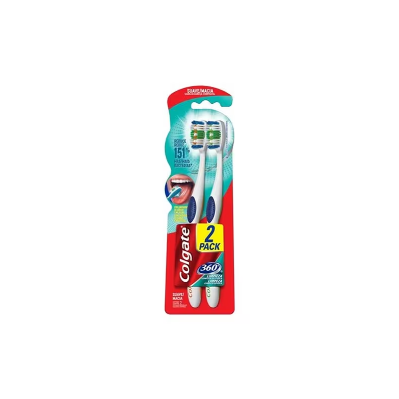 Escova Dental 360º Original Colgate 2un