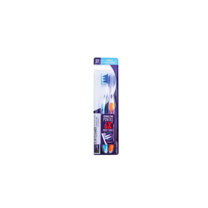 Escova Dental Slim Cleaner Qualitá 2un
