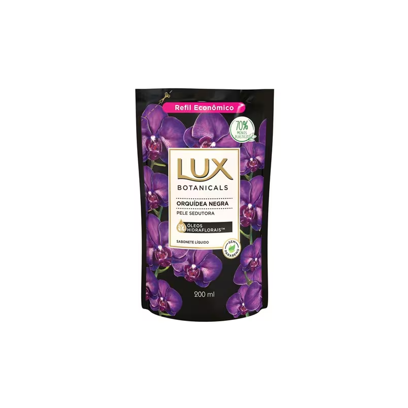 Sabonete Líquido Botanicals Orquidea Negra Lux Refil 200ml
