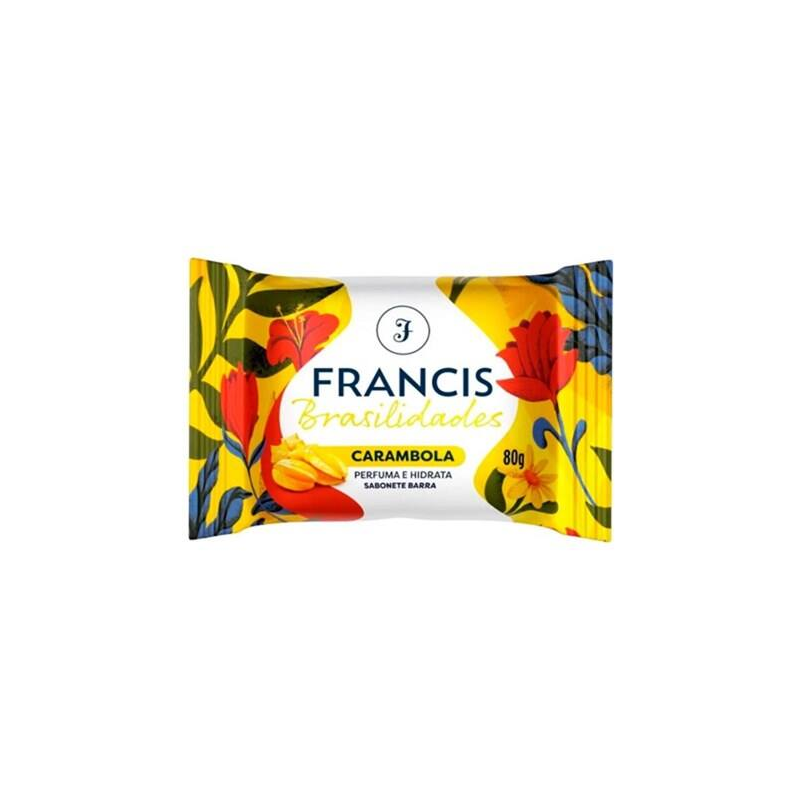 Sabonete em Barra Brasilidades Carambola Francis 80g