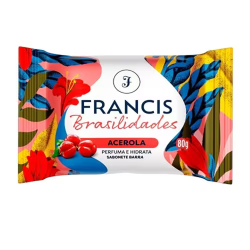 Sabonete em Barra Brasilidades Acerola Francis 80g