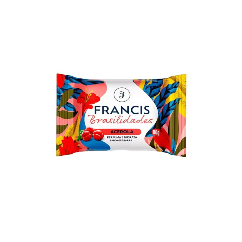 Sabonete em Barra Brasilidades Acerola Francis 80g