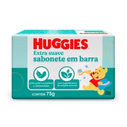 Sabonete em Barra Extra Suave para Bebê Huggies 75g