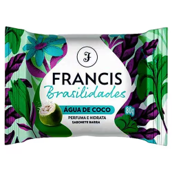 Sabonete em Barra Brasilidades Água de Coco Francis 80g