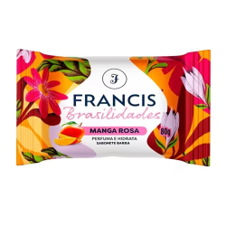 Sabonete em Barra Brasilidades Manga Rosa Francis 80g