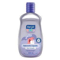 Sabonete Líquido da Cabeça Aos Pés Baruel Baby Sono Tranquilo Frasco 400ml