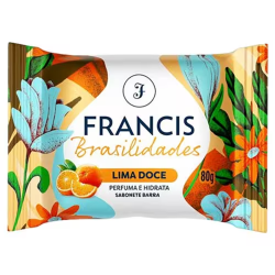 Sabonete em Barra Brasilidades Lima Doce Francis 80g