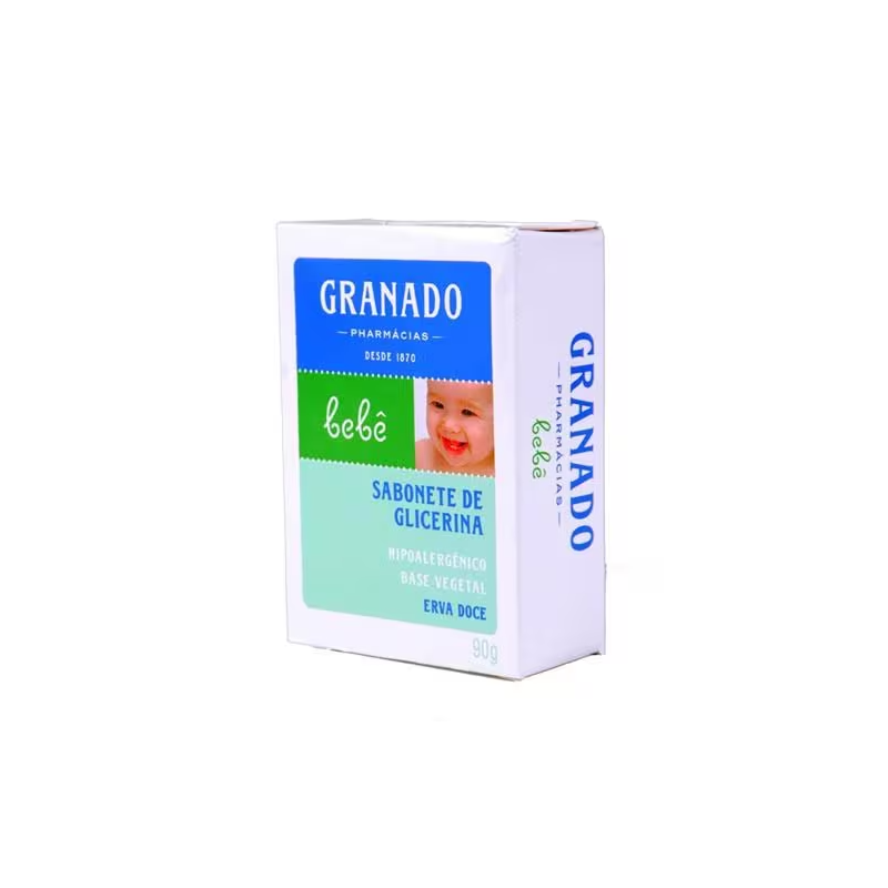 Sabonete Granado Bebê Glicerina Erva Doce Unidade 90g