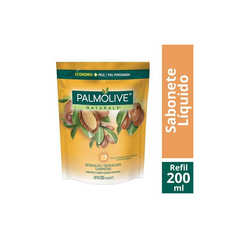 Sabonete Líquido Naturals Sensação Luminosa Palmolive 200ml