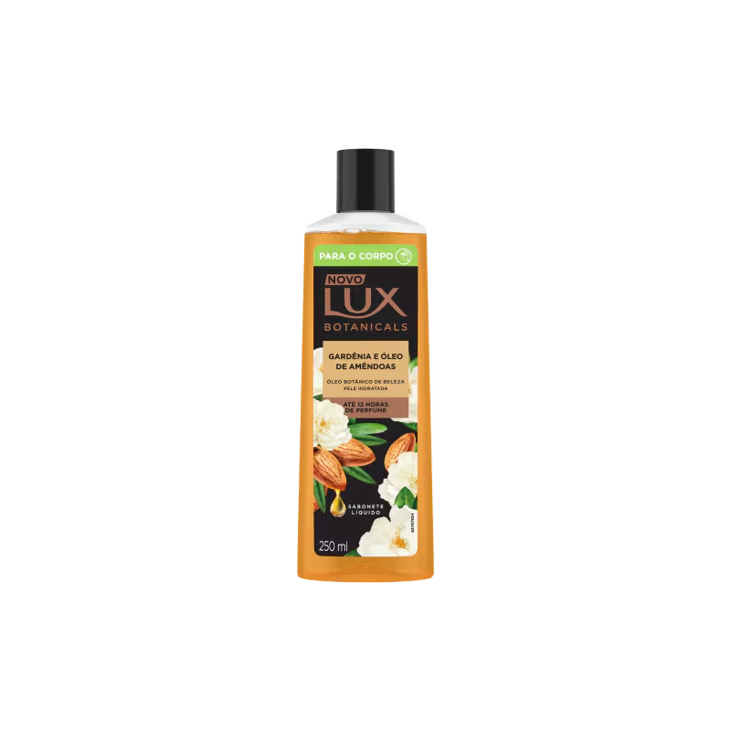 Sabonete Líquido Gardênia E Óleo de Amêndoas Botanicals Lux 250ml