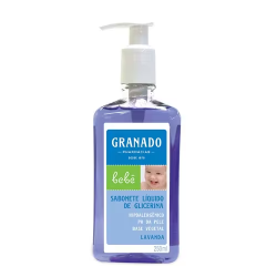 Sabonete Líquido Glicerinado Bebê Lavanda Granado 250ml