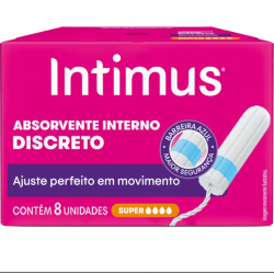 Absorvente Interno Super Intimus 8un