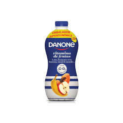 Iogurte Parcialmente Desnatado Vitamina de Frutas Danone 1,25kg