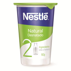 Iogurte Natural Desnatado Nestlè 160g
