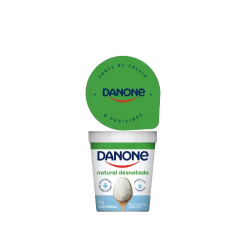 Iogurte Natural Danone Desnatado 160g