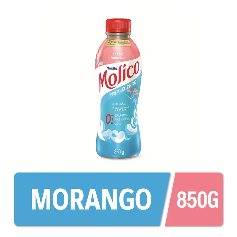 Iogurte Morango Nestlé Molico 850g