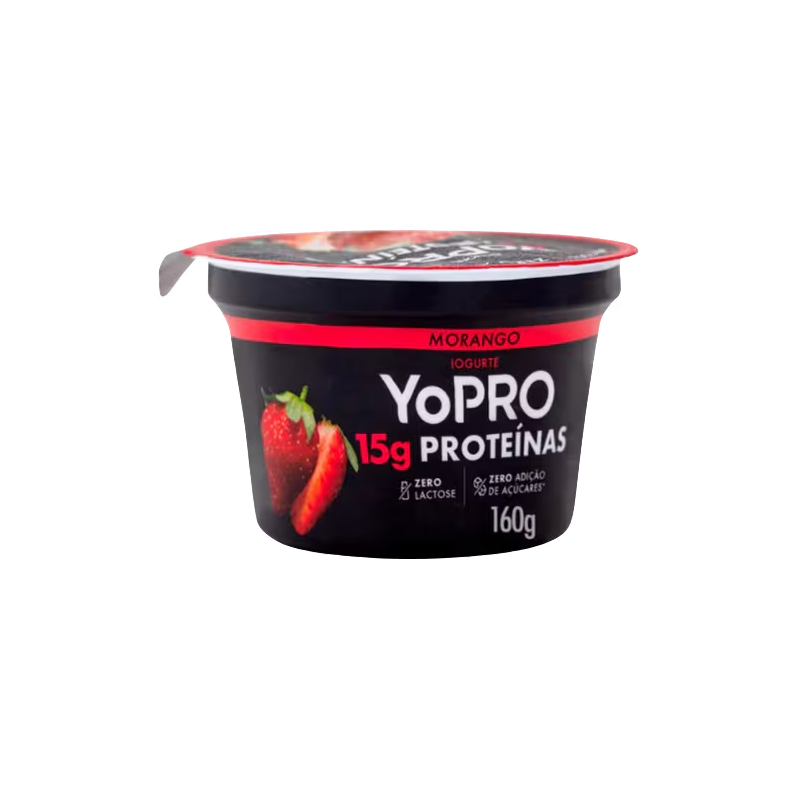 Iogurte Yopro Morango 15g de Proteínas 160g