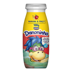 Iogurte Danoninho Líquido Banana E Maçã 100g