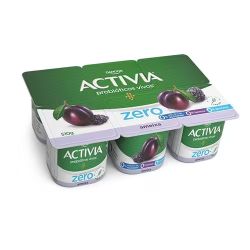 Iogurte Zero Polpa de Ameixa Activia 510g