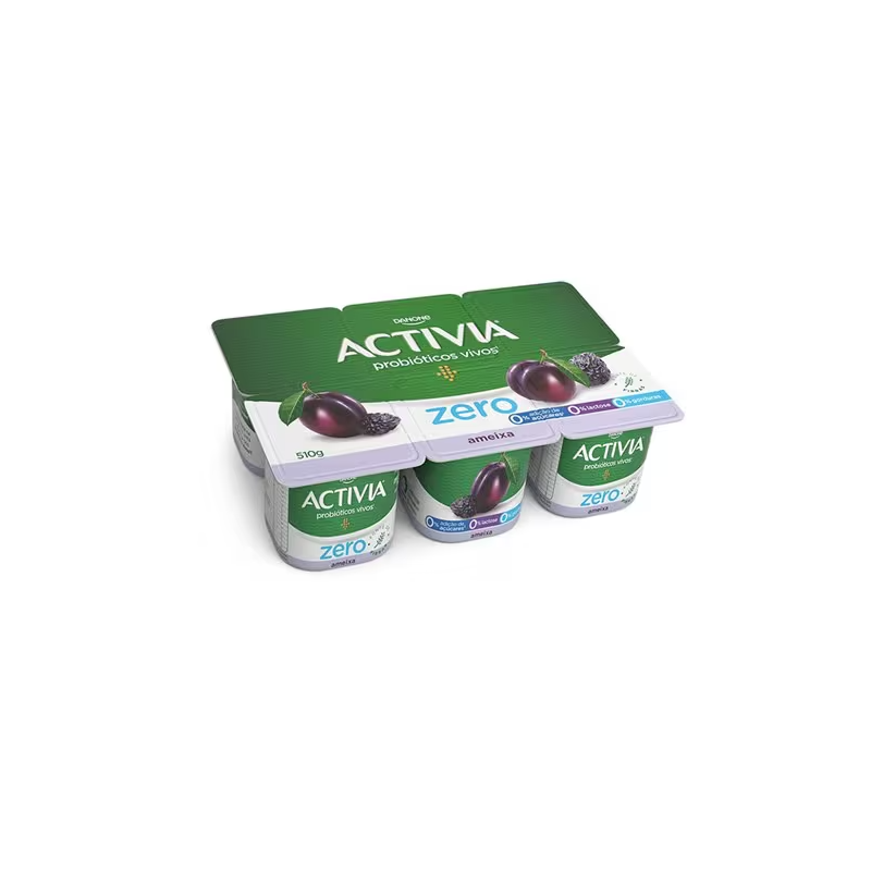 Iogurte Zero Polpa de Ameixa Activia 510g