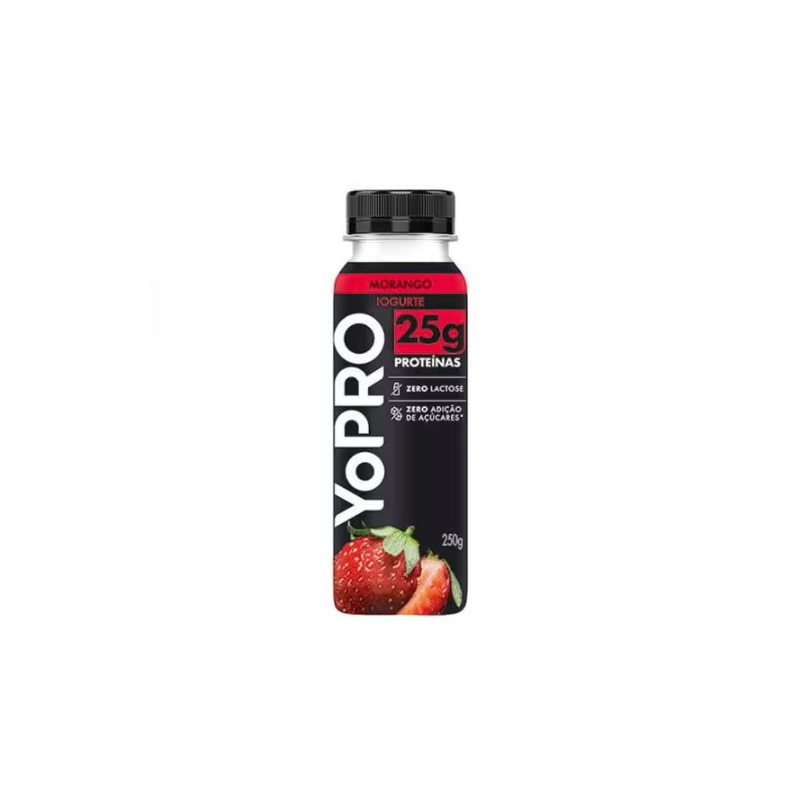 Iogurte Líquido Yopro 25g de Proteínas Morango 250g