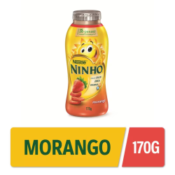 Iogurte Sabor Morango Nestlé Ninho 170g
