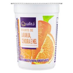 Iogurte Laranja Cenoura e Mel Qualitá 160g