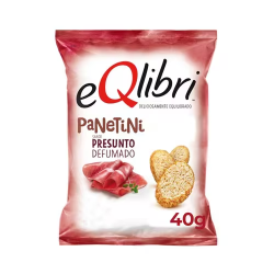 Snack Panetini Presunto Defumado Eqlibri 40g