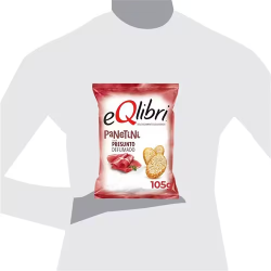 Snack Presunto Defumado Panetini Eqlibri 105g