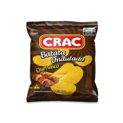 Batata Ondulada Churrasco Crac 40g