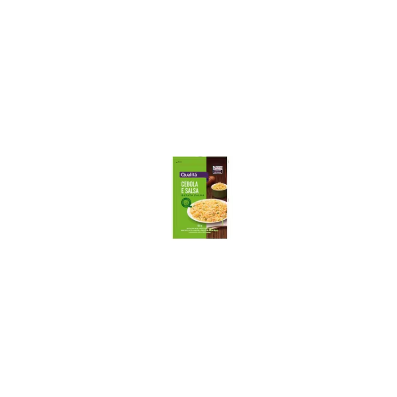 Batata Palha Cebola e Salsa Qualitá Flow Pack 100g