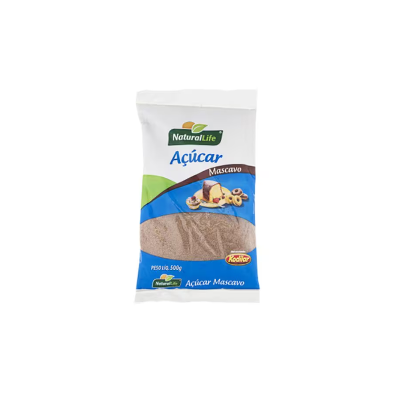 Açúcar Mascavo Natural Life 500g