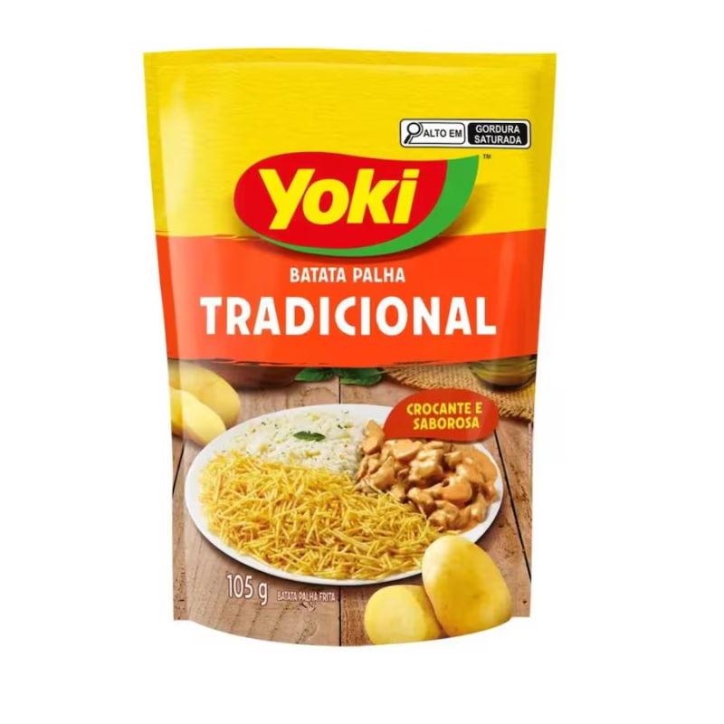 Batata Palha Tradicional Yoki 105g