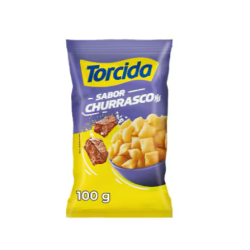 Salgadinho Churrasco Torcida 100g