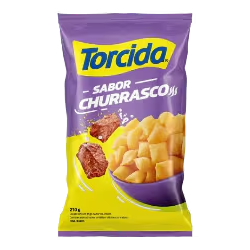 Salgadinho Churrasco Torcida 210g