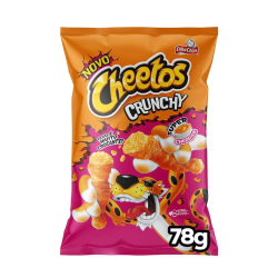 Salgadinho Crunchy Super Sabor Cheddar Cheetos 78g