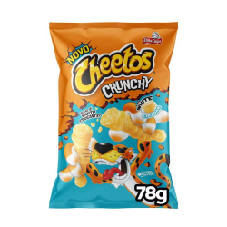 Salgadinho Crunchy White Sabor Cheddar Cheetos 78g