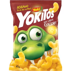 Salgadinho Lua Sabor Queijo Yokitos 45g