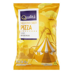 Salgadinho Qualitá Kids Sabor Pizza Embalagem 50g