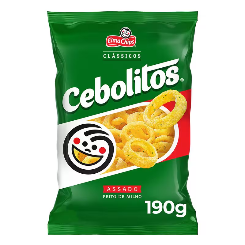 Salgadinho Sabor Cebola Cebolitos 190g