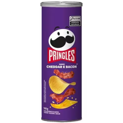 Salgadinho de Batata Cheddar e Bacon Pringles 105g