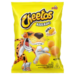 Salgadinho de Milho Bola Queijo Suíço Cheetos Elma Chips 33g