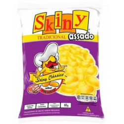 Salgadinho de Milho Sabor Presunto Skiny 60g