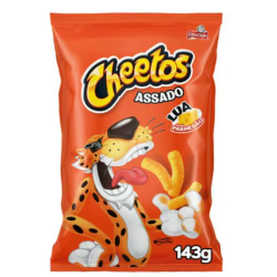 Salgadinho de Milho Sabor Queijo Parmesão Cheetos Lua Elma Chips 143g