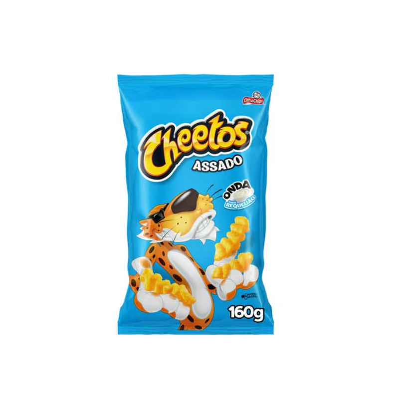 Salgadinho de Milho Sabor Requeijão Cheetos Onda Elma Chips 160g