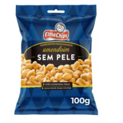 Amendoim Frito e Salgado sem Pele Elma Chips 100g