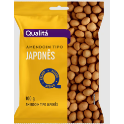 Amendoim Japones Assado Qualita Pacote 100g