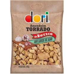 Amendoim Torrado Dori Boteco com Lascas de Alho 100g
