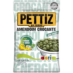 Amendoim Crocante Cebola e Salsa Pettiz Dori 120g